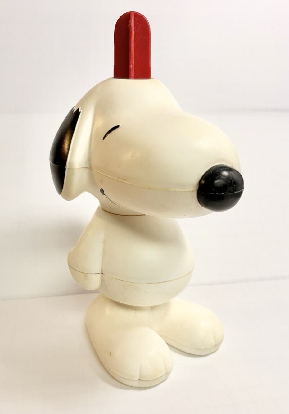 Vintage 1966 Hasbro Snoopy Stacking Toy Puzzle Plastic Peanuts 9” Baby Learning